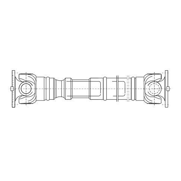 SWC CH型（長(zhǎng)伸縮焊接型）整體叉頭十字軸式萬(wàn)向聯(lián)軸器