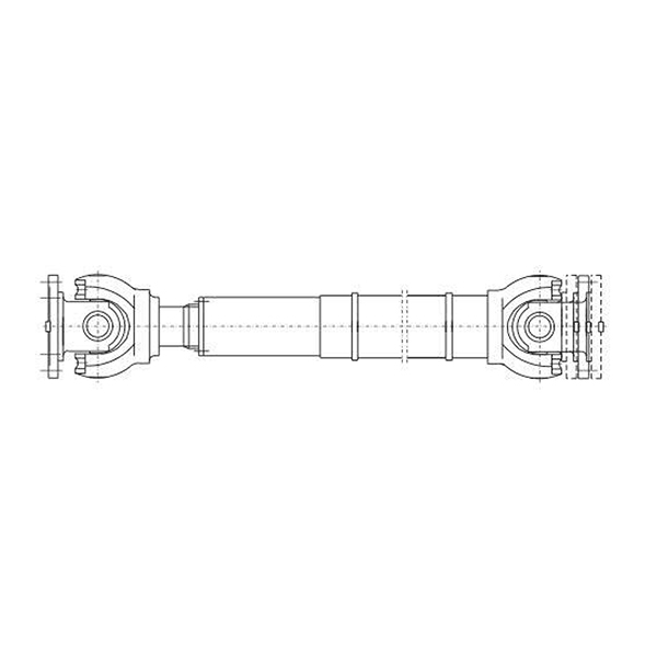 SWP F型（大伸縮長(zhǎng)型）部分軸承座十字軸式萬(wàn)向聯(lián)軸器